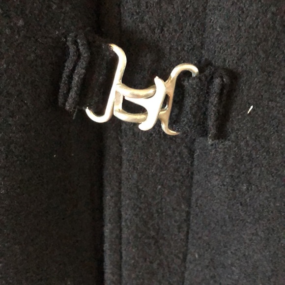 Saint James black duffle coat - Picture 4 of 10